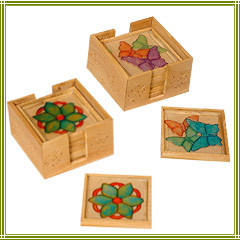 Manufacturers Exporters and Wholesale Suppliers of Glass Holders (Coasters) Amritsar Punjab